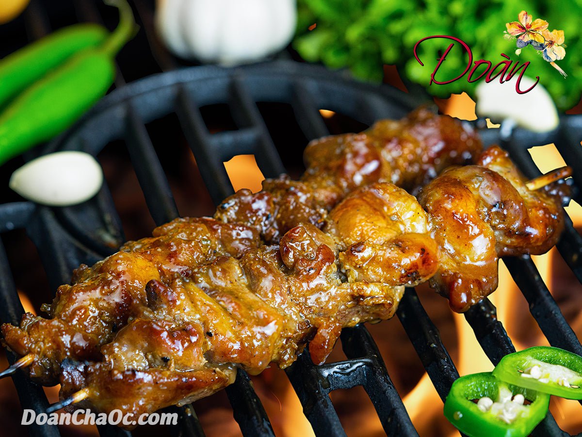 Thịt Heo Nướng Xả - Đoàn Chả Ốc